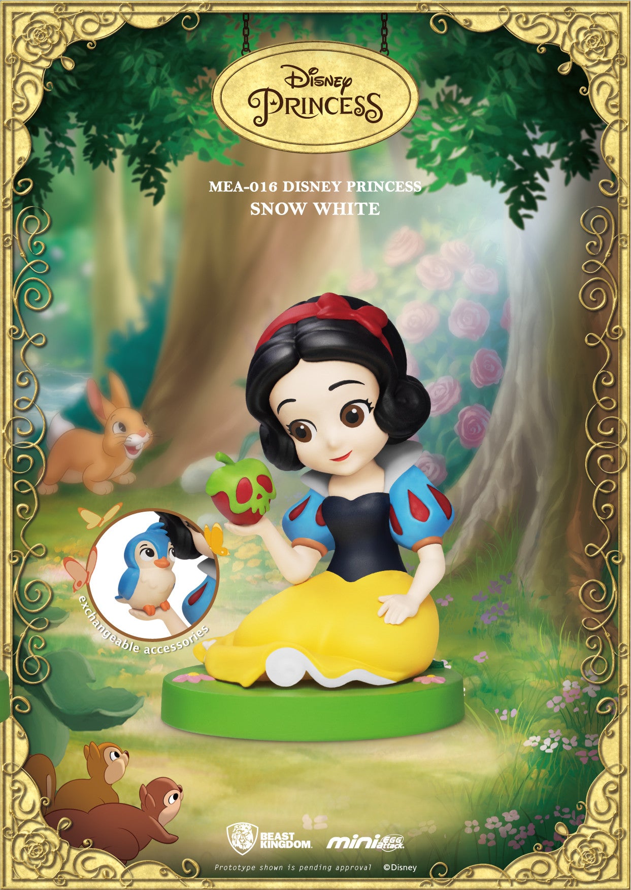 Beast Kingdom Mini Egg Attack Disney Princess Snow White