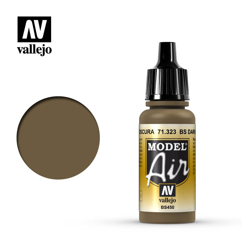 Vallejo Model Air BS Dark Earth 17 ml