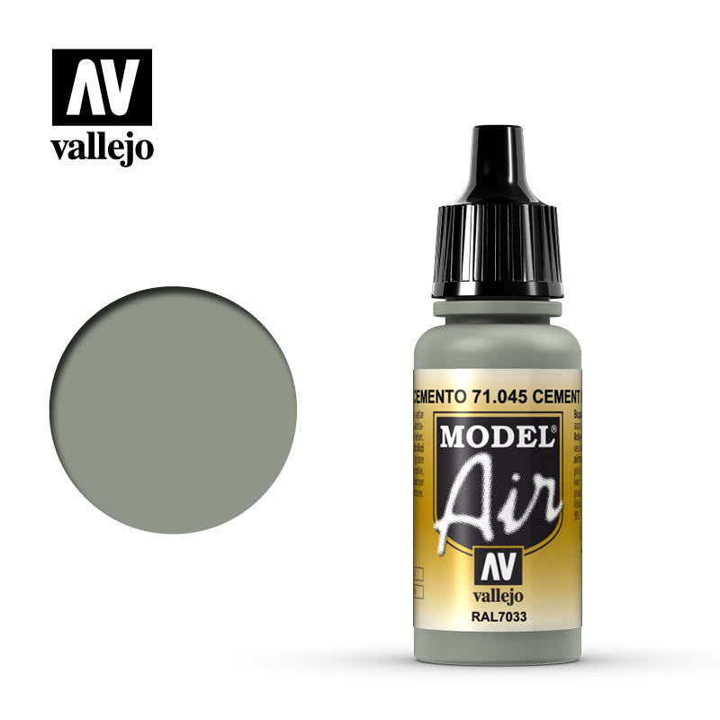 Vallejo Model Air Cement Gray 17 ml