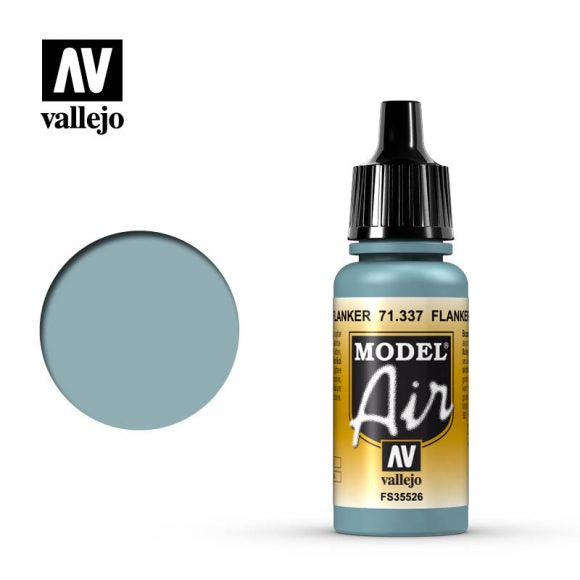 Vallejo Model Air Flanker Blue 17ml Acrylic Paint - Ozzie Collectables