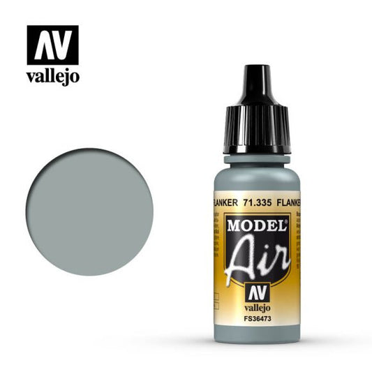 Vallejo Model Air Flanker Light Grey 17ml Acrylic Paint - Ozzie Collectables