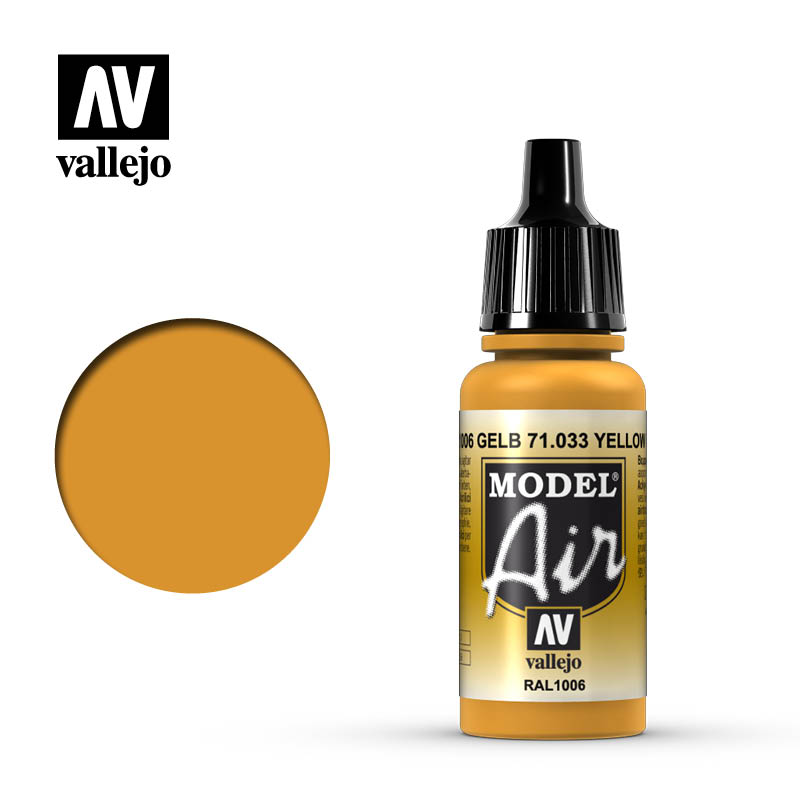 Vallejo Model Air Yellow Ochre 17 ml