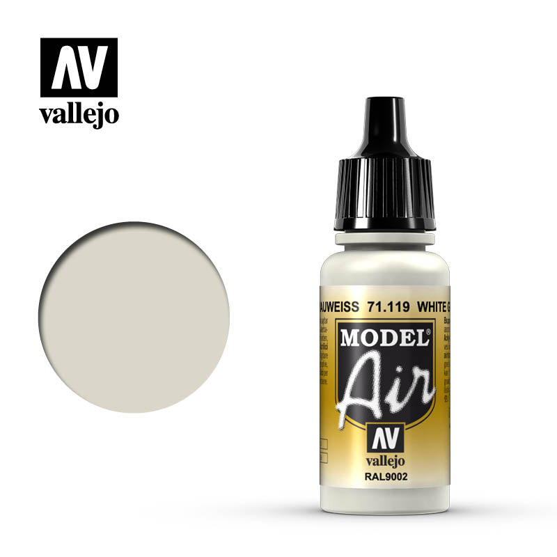 Vallejo Model Air White Gray 17 ml