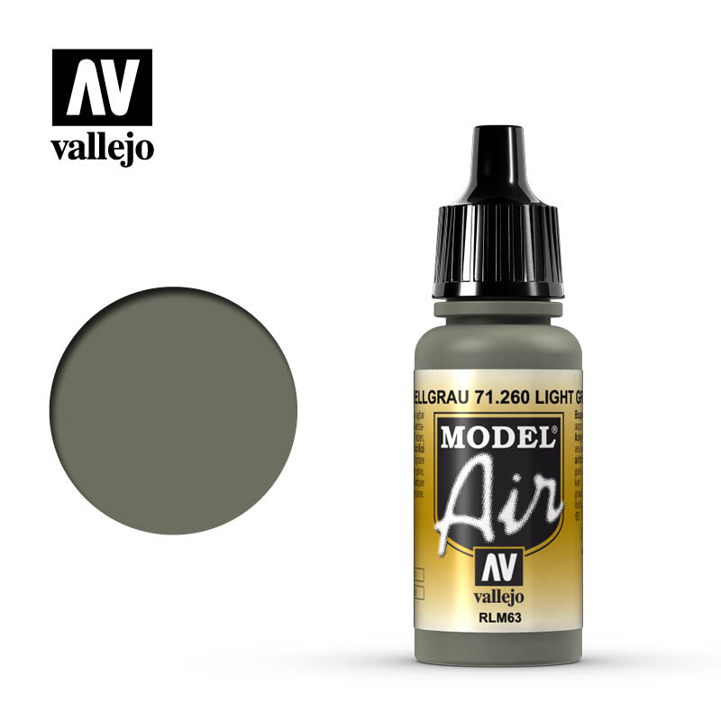 Vallejo Model Air Light Grey RLM63 17 ml