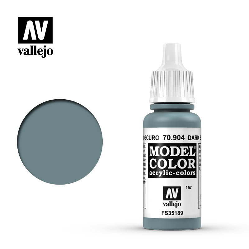 Vallejo Model Colour Dark Blue Grey 17 ml