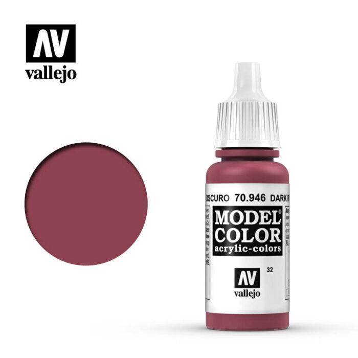 Vallejo Model Colour - Dark Red 17 ml