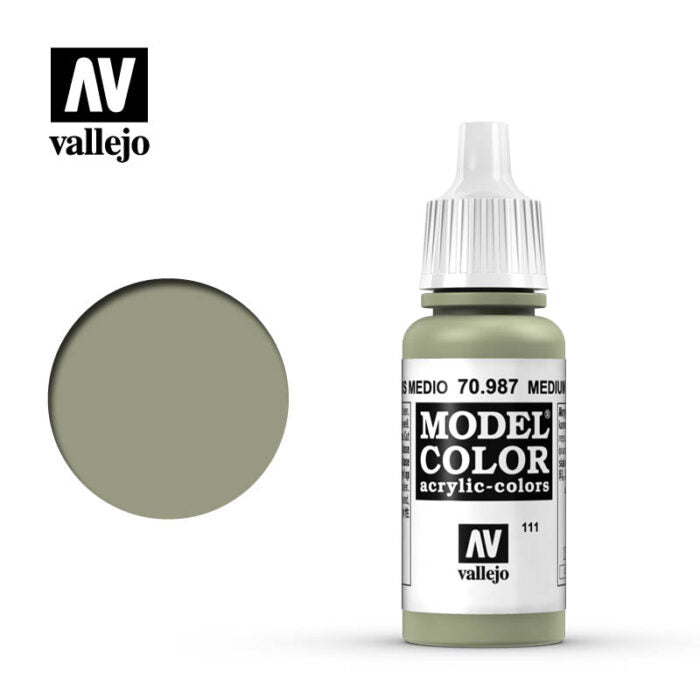 Vallejo Model Colour Medium Grey 17 ml