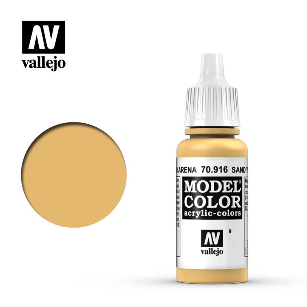 Vallejo Model Colour Sand Yellow 17 ml