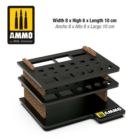 Ammo by MIG Modular System Workshop: Modular Sandpaper Section