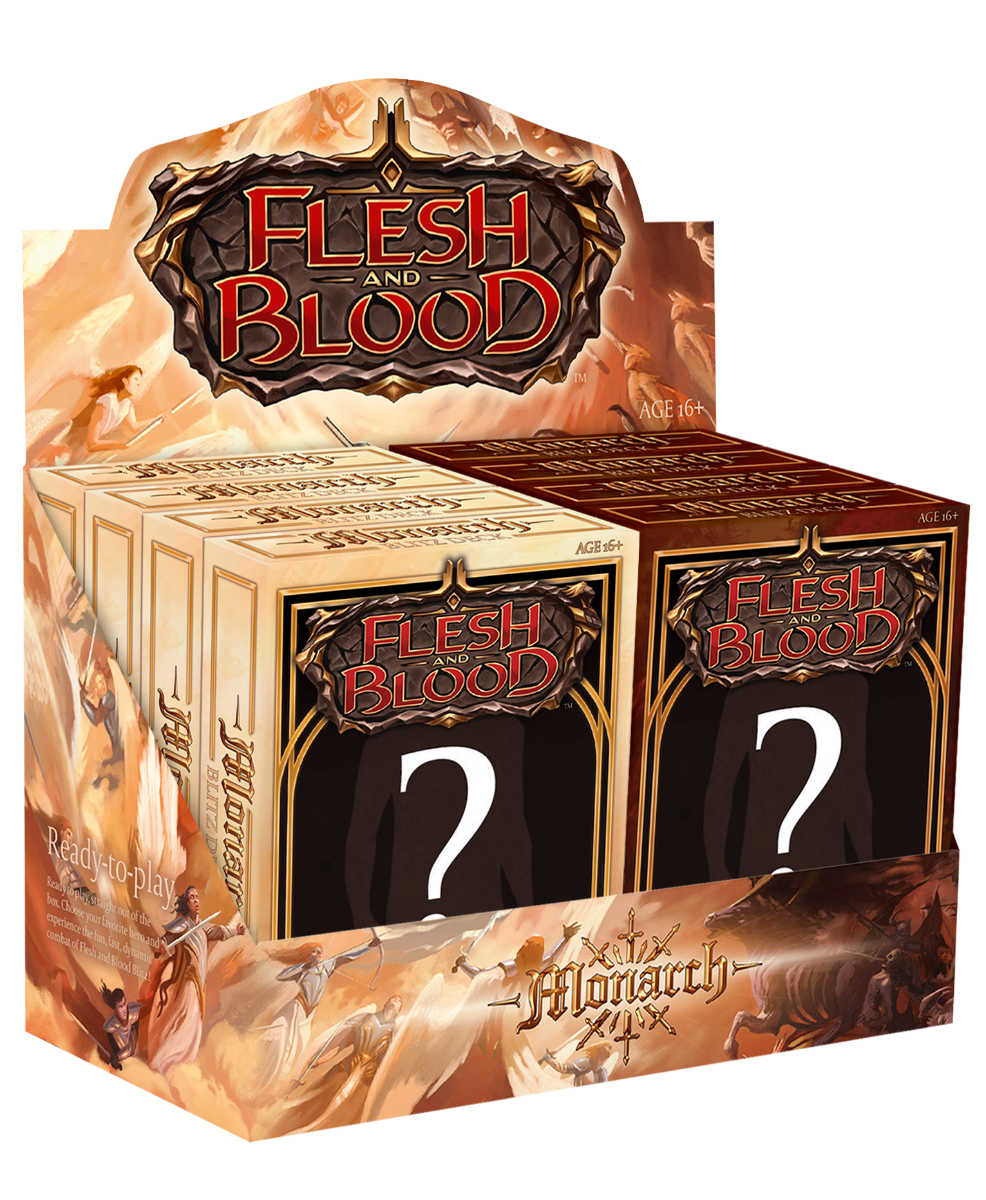 Flesh and Blood TCG Monarch Blitz Deck Display (8)