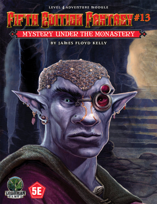 Fifth Edition Fantasy Adventure #13 Mystery Beneath the Monastery - Ozzie Collectables