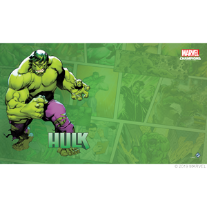 Marvel Champions LCG Hulk Game Mat - Ozzie Collectables