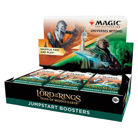 Magic The Lord of the Rings: Tales of Middle-Earth Jumpstart Booster Display