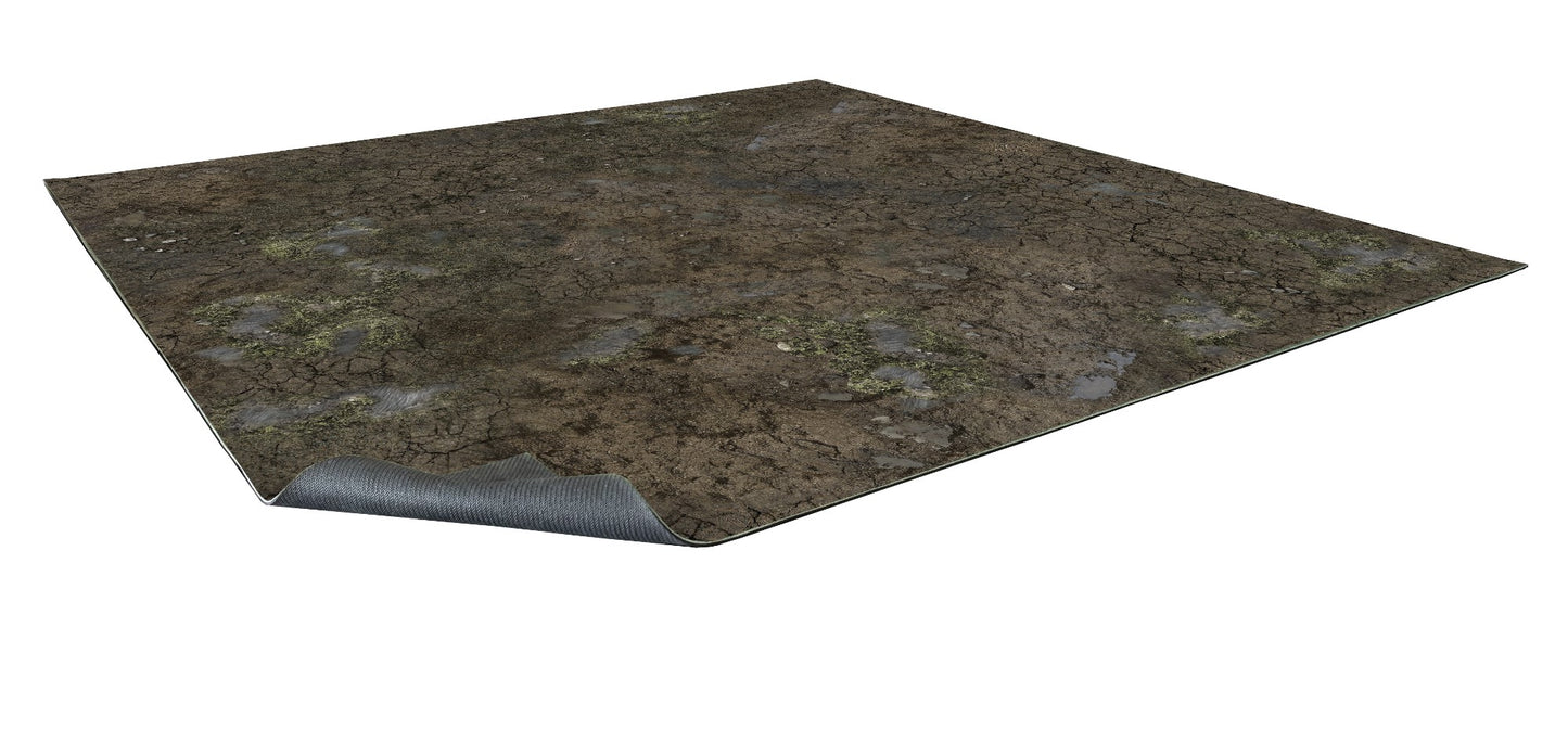 Battle Systems - Fantasy Dungeon - Add-Ons - Muddy Streets Gaming Mat 2x2 - Grid