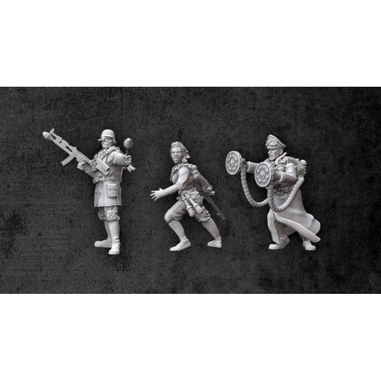 Achtung! Cthulhu Miniatures - Nazi Villains: Nachtwolfe