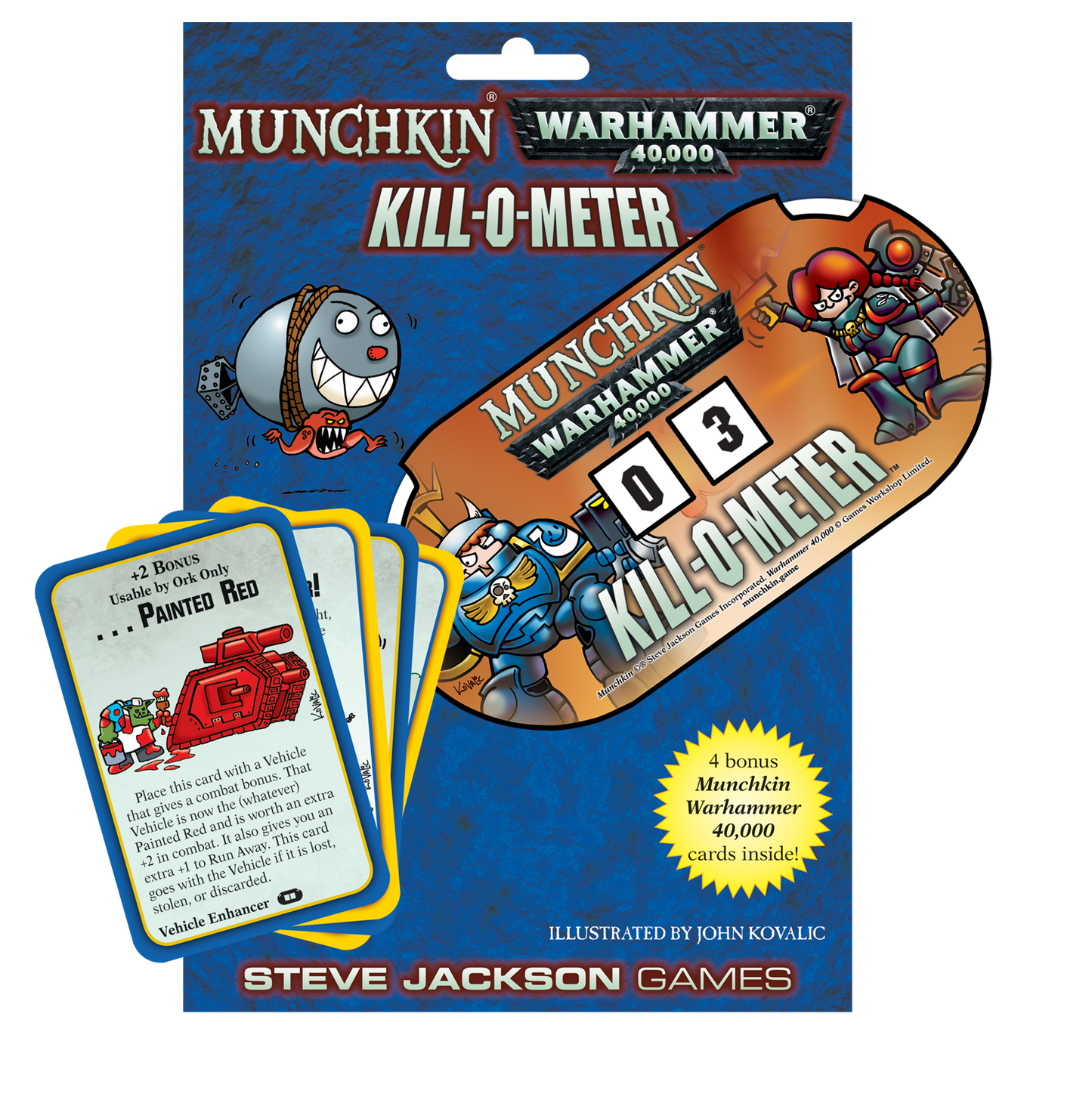Munchkin Warhammer 40k Kill O Meter - Ozzie Collectables