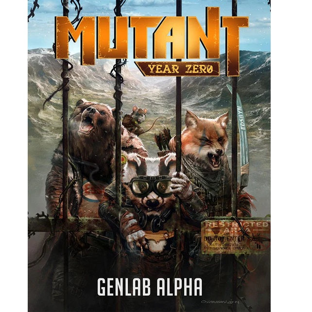 Mutant Year Zero RPG - Genlab Alpha Core Book