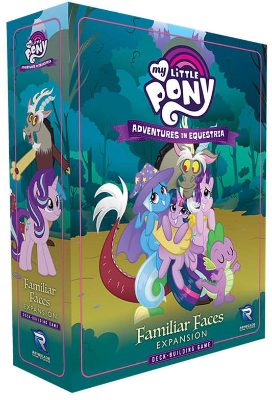 My Little Pony Adventures in Equestria Deck-Building Familiar Faces Expansion