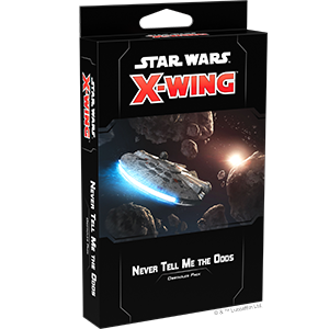 Star Wars X-Wing 2nd Edition Never Tell Me the Odds Obstacle Pack