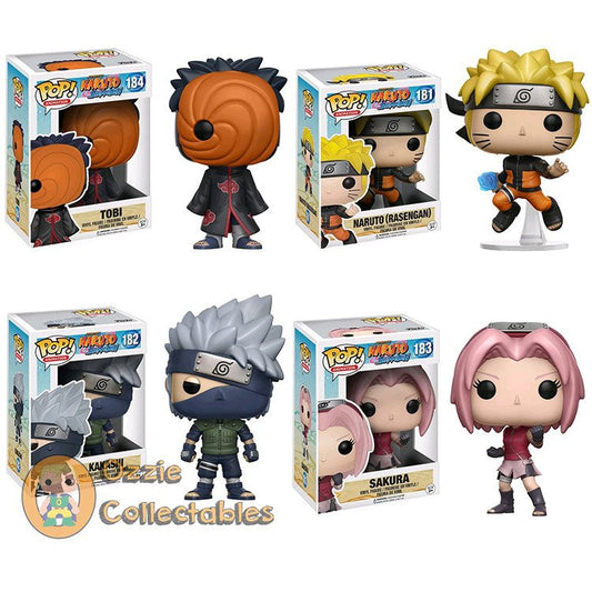 Naruto Bundle - 4 POP! Vinyls - Ozzie Collectables