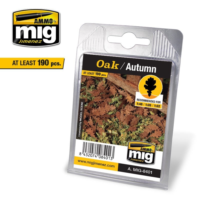 Ammo by MIG Dioramas - Leaves - Oak - Autumn