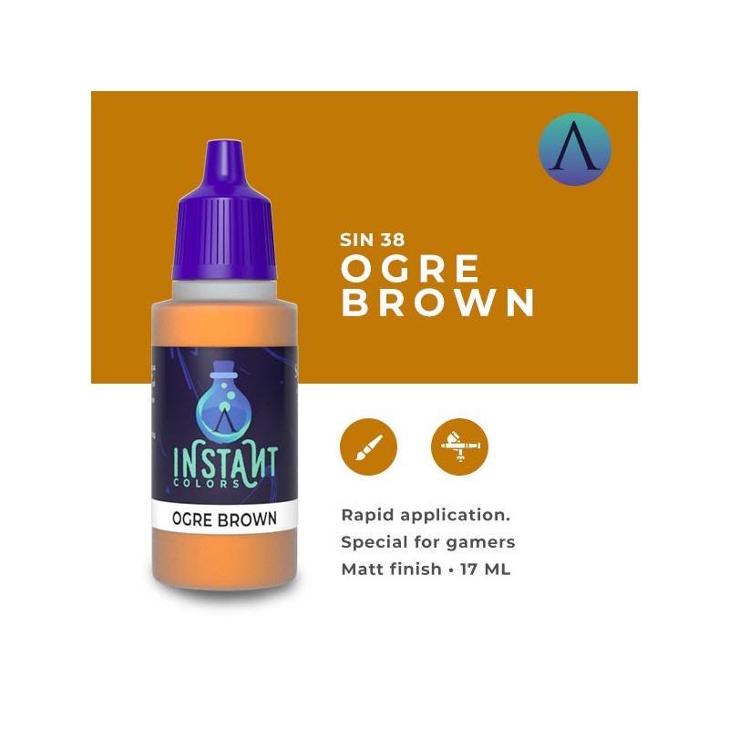Scale 75 Instant Colors Ogre Brown 17ml