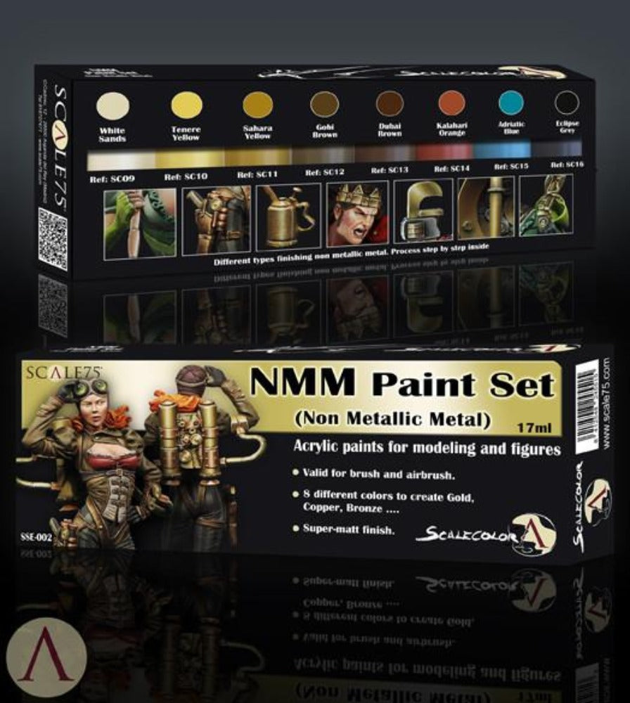 Scale 75 Scale Colour NMM Gold and Copper Paint Set