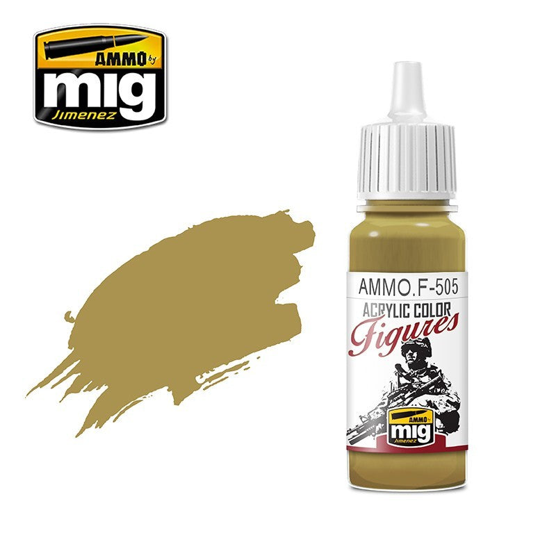 Ammo by MIG Figures Paints Pale Yellow Green 17ml