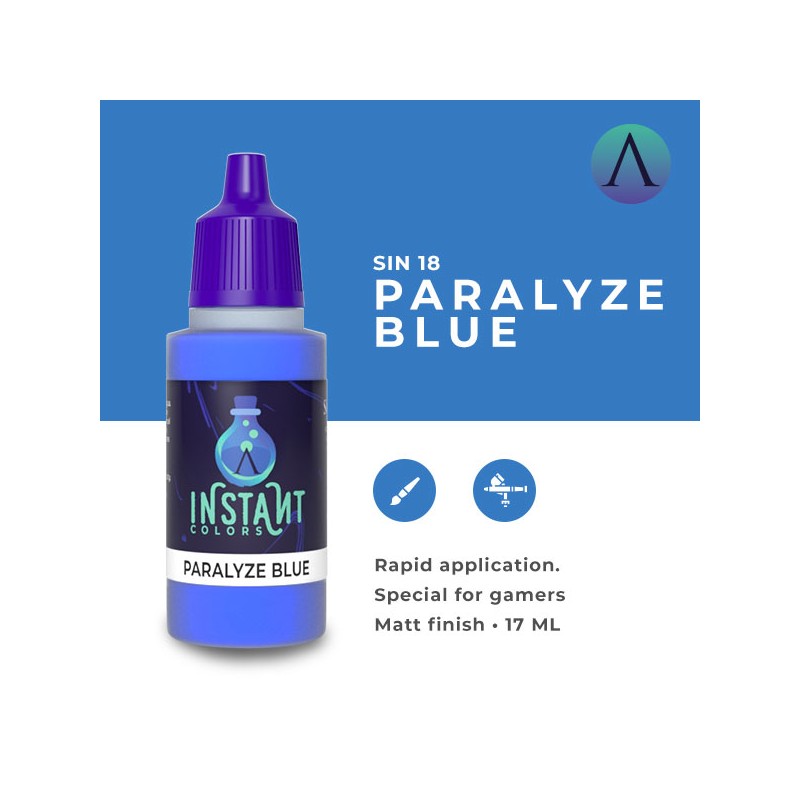 Scale 75 Instant Colors Paralyze Blue 17ml