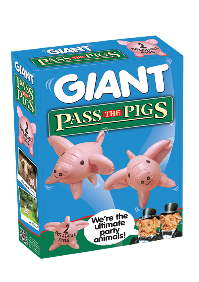 Pass the Pigs: Giant Party Edition (Inflatable) - Ozzie Collectables