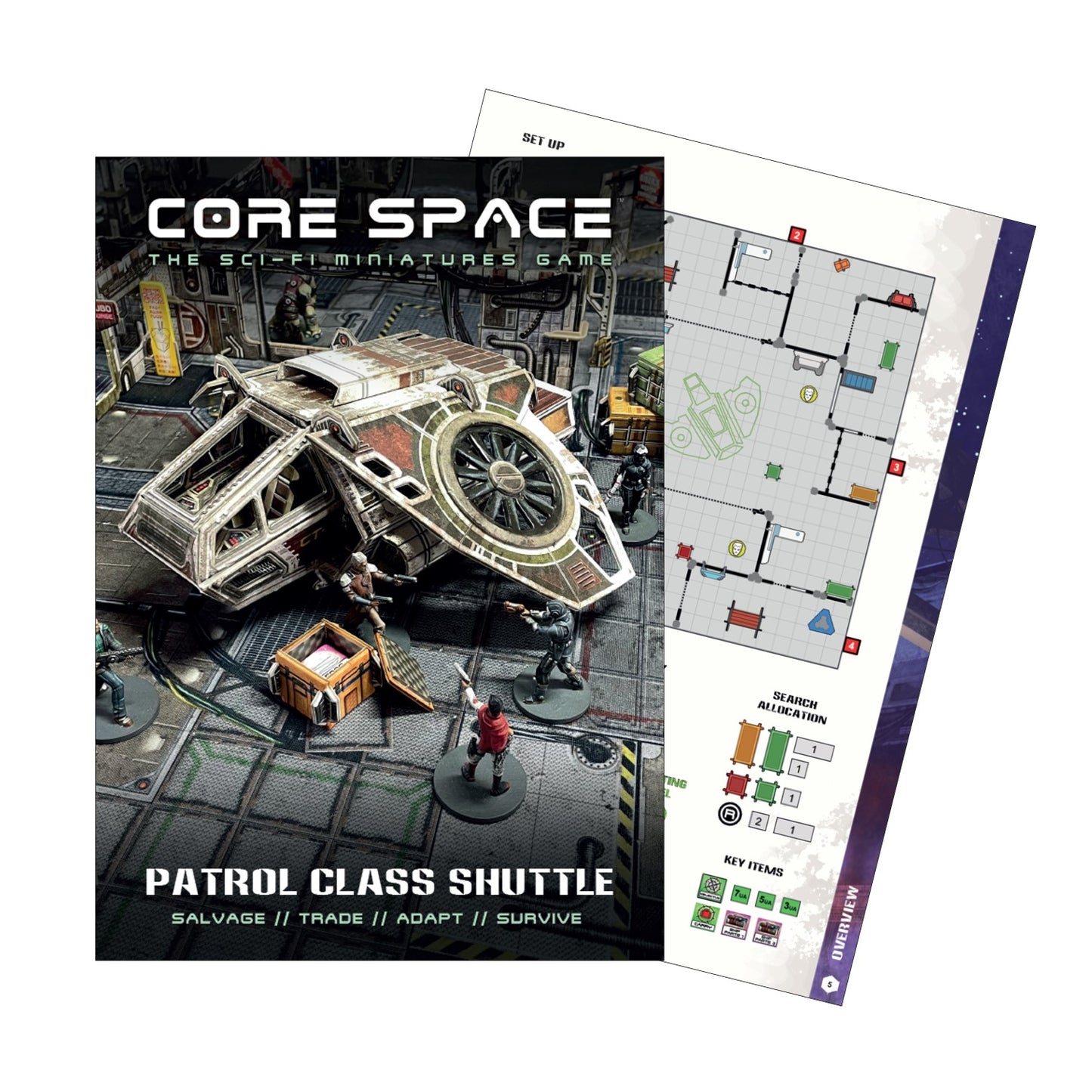 Battle Systems - Core Space - Add-Ons - Core Space Patrol Class Shuttle