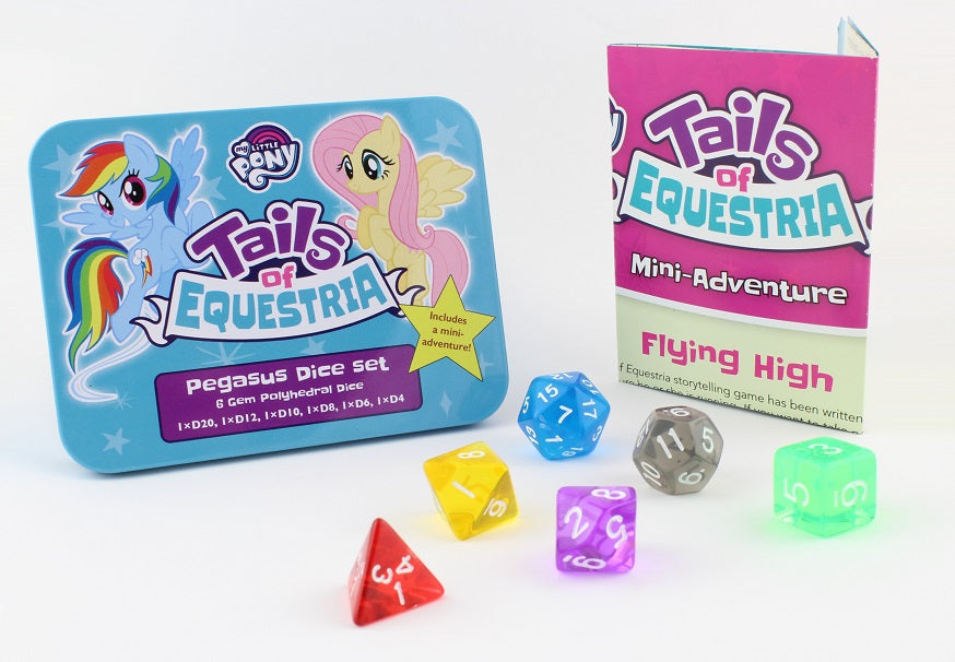 My Little Pony RPG Tails of Equestria Pegasus Dice Set - Ozzie Collectables