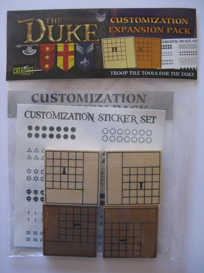 The Duke Customisation Tiles Expansion - Ozzie Collectables