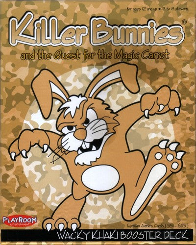 Killer Bunnies Quest Wacky Khaki Booster - Ozzie Collectables