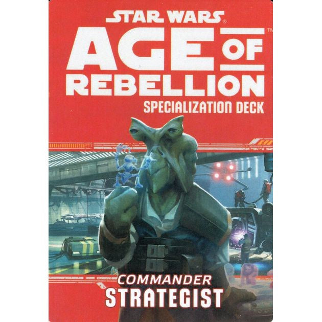 Star Wars RPG Age of Rebellion Strategist Specialization