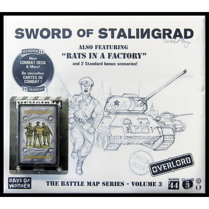 Memoir 44 Battle Map 3 Sword/Stalingrad