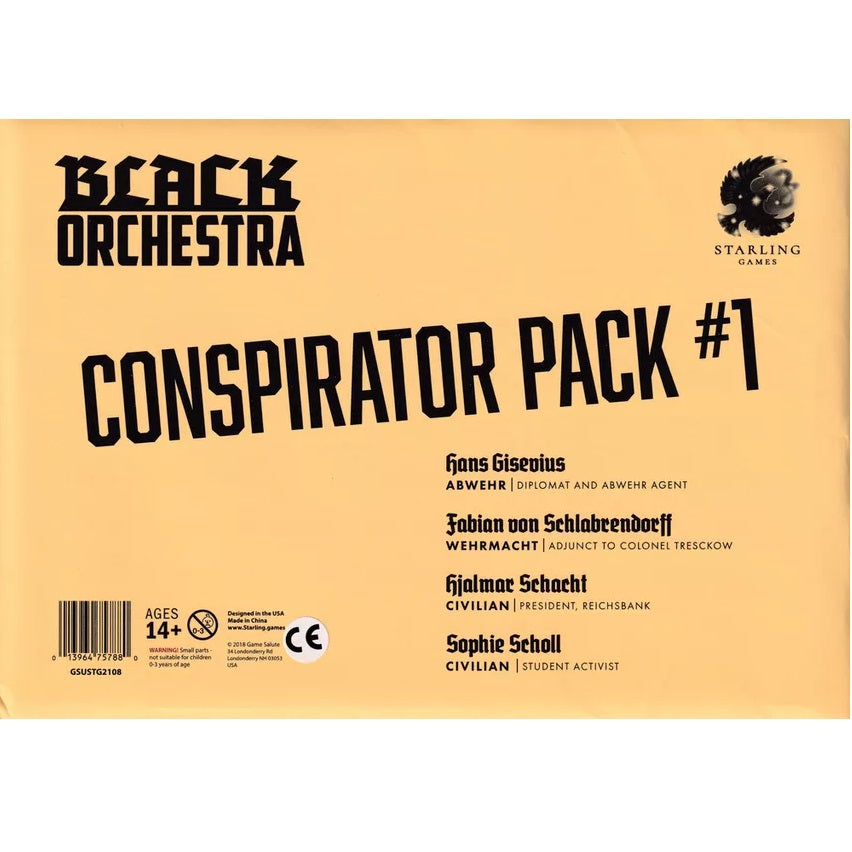 Black Orchestra - Conspirator Pack 1
