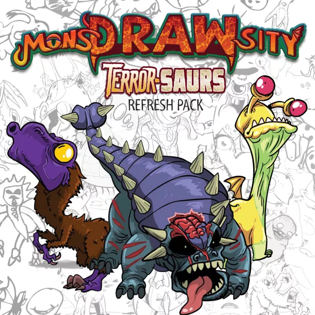 MonsDRAWsity: Terrorsaurs Refresh Pack