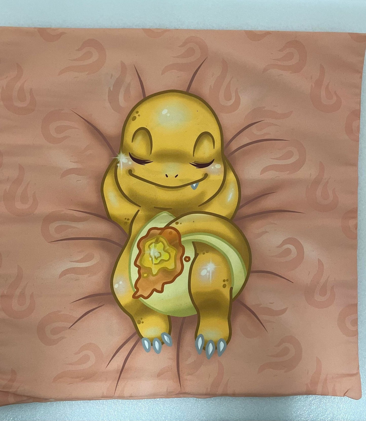 Pokémon - Sleepy Pikachu/Charmander Rose Demon Cushion Cover