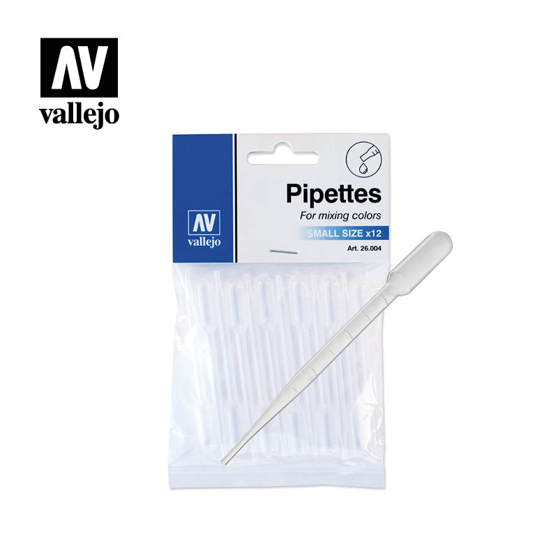 Vallejo Pipettes Small Size 12x1ml - Ozzie Collectables