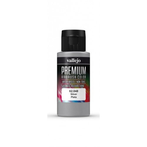 Vallejo Premium Colour Silver 60 ml - Ozzie Collectables