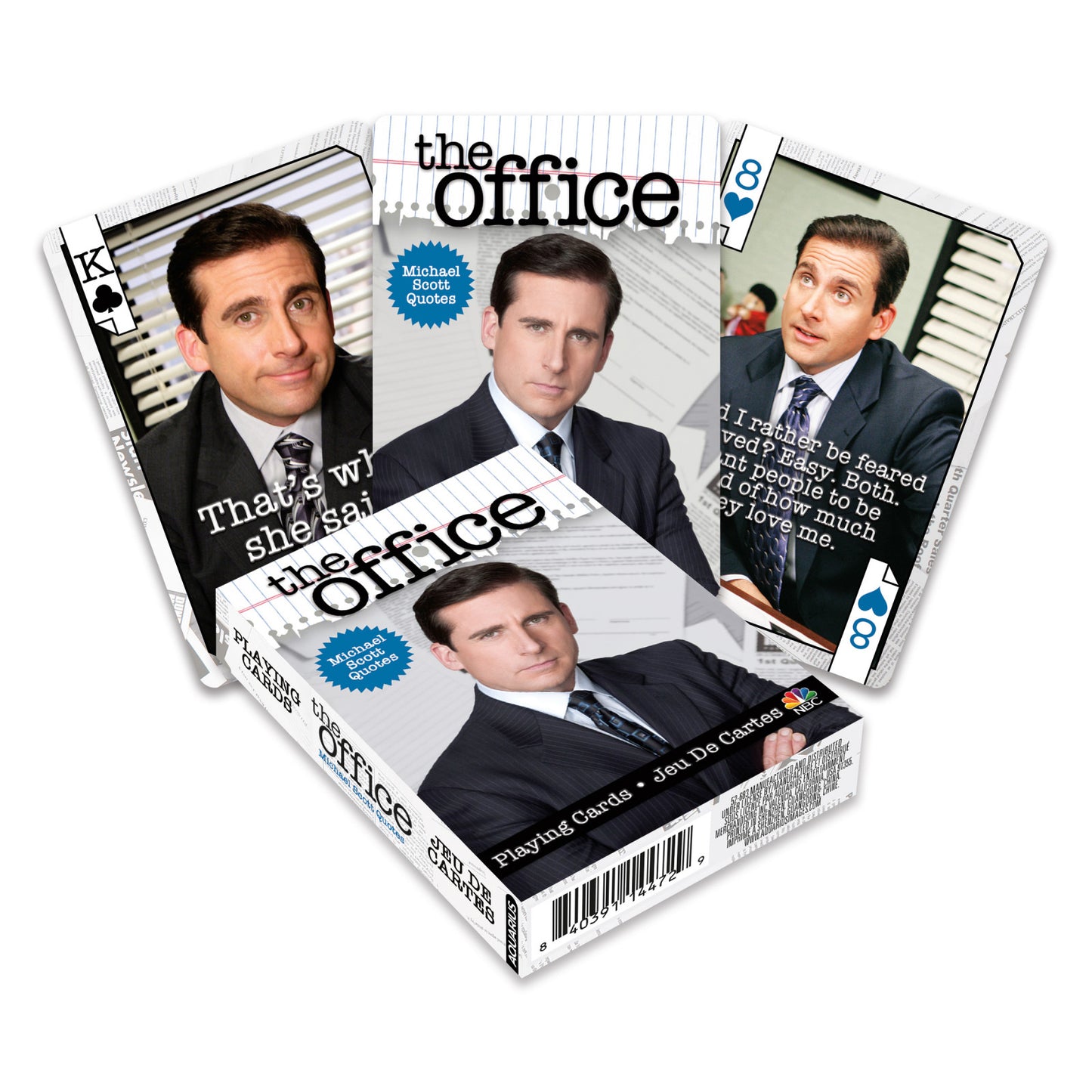 Playing Cards The Office Michael Quotes