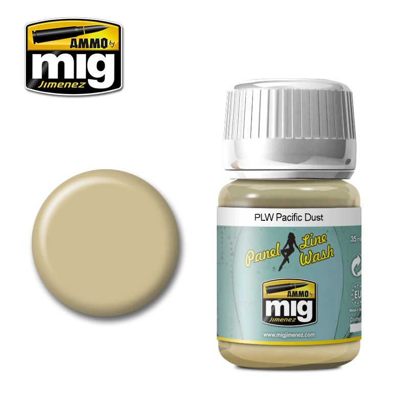 Ammo by MIG Panel Line Wash Pacific Dust 35ml