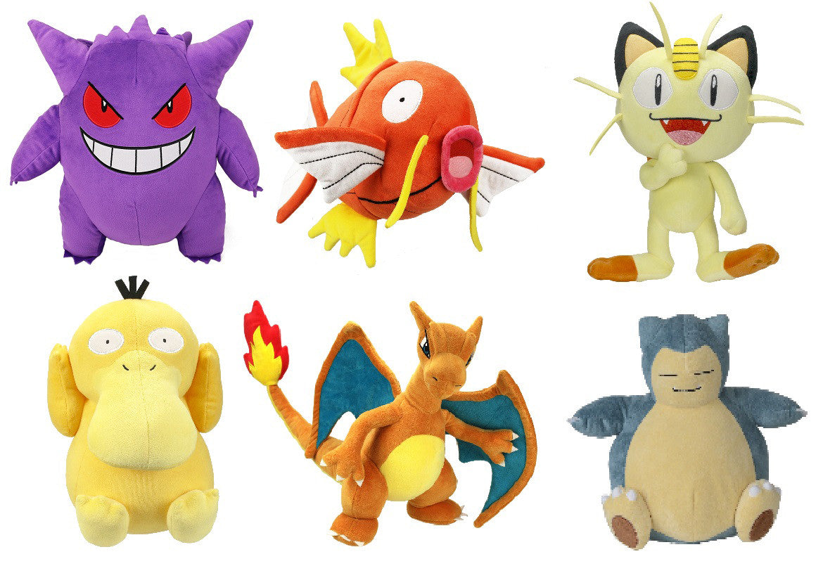 Pokemon Plush Assortment 12" (6 in the Assortment)