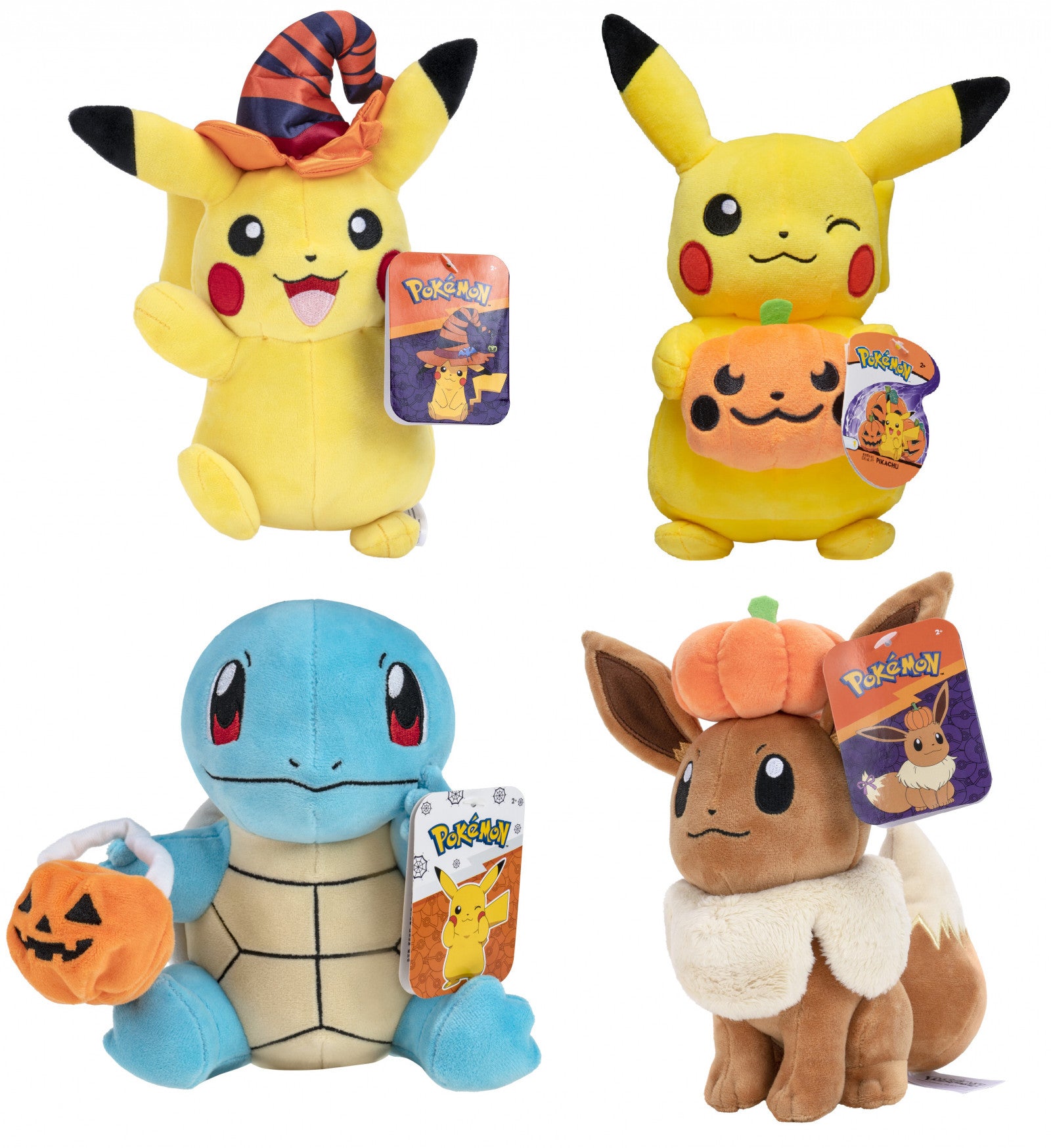 Pokemon Plush Seasonal Halloween Assortment 8" (6 in the Assortment)