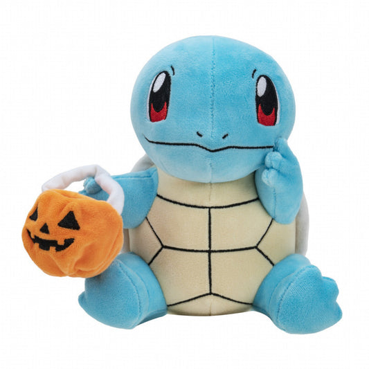 Pokemon Squirtle With Pumpkin Seasonal Halloween 8" Plush