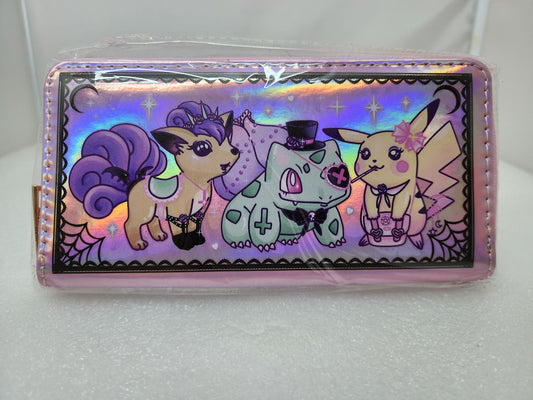 Pokémon - Pastel Goth Rose Demon Holographic Purse