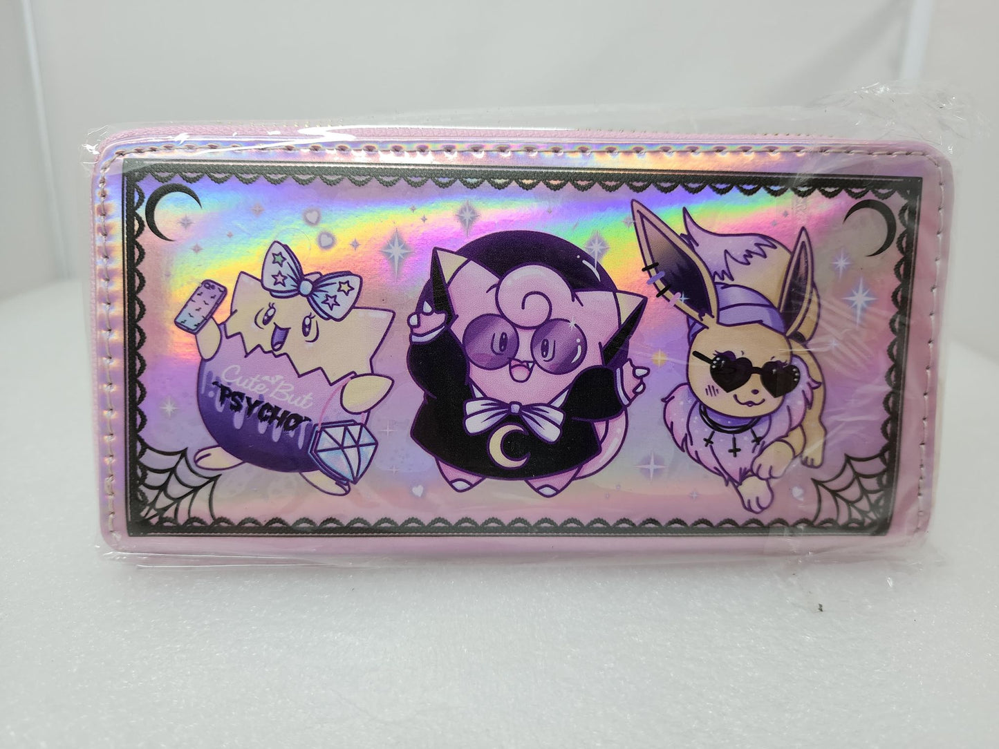 Pokémon - Pastel Goth Rose Demon Holographic Purse