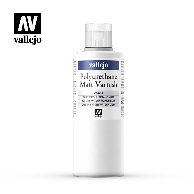Vallejo Matte Varnish 200ml - Ozzie Collectables