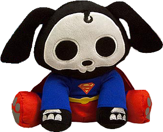 Skelanimals - Superman Dax 6" Mini Plush - Ozzie Collectables